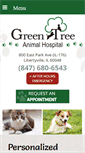 Mobile Screenshot of greentreevets.com